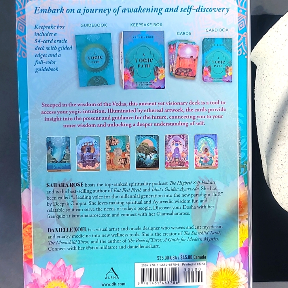 A Yogic Path Oracle Card Deck & Guide Book - Picture 6 of 13